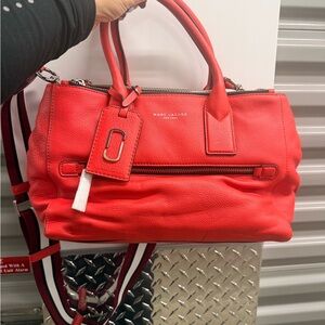 Marc Jacobs Vibrant Red Satchel